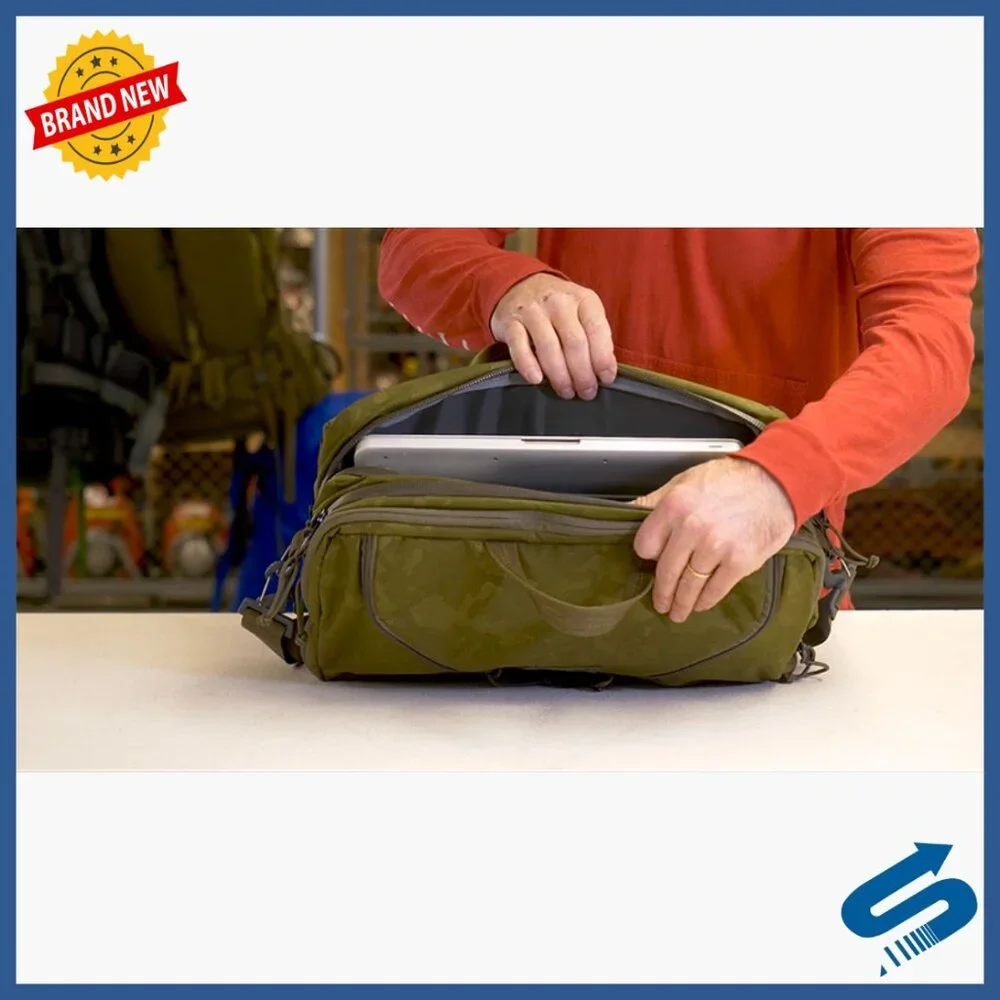 Convertible 27L Briefcase Tote Backpack Weatherproof Nylon Expandable